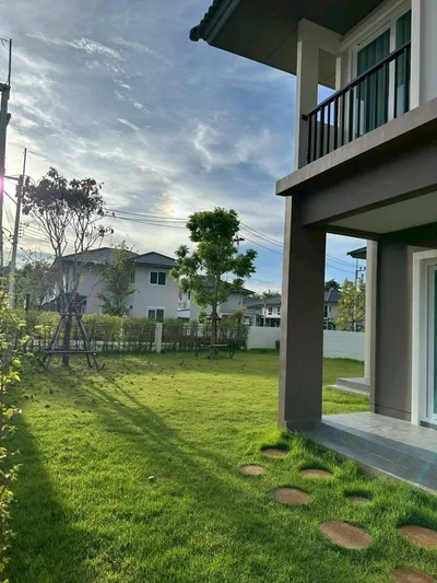Brand-New Corner House for Rent - Saransiri Retreat Koh Kaew with Large Garden view 2