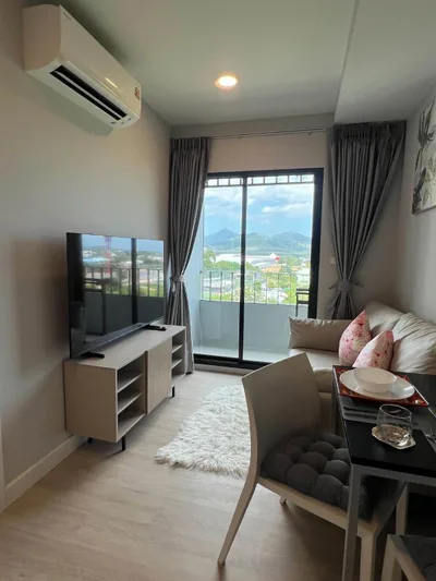 Corner Unit with Mountain View for Rent – The Cube Amaze Condominium Phuket view 4