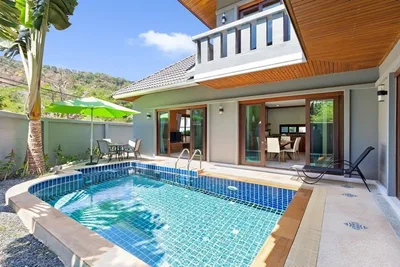 Private 3-bedroom pool villa for rent in Nai Harn. view 2