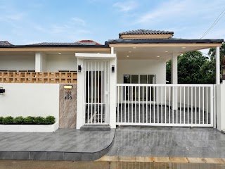 บ้านแฝดชั้นเดียว ทำเลใจกลางเมือง หลังมุม view 1