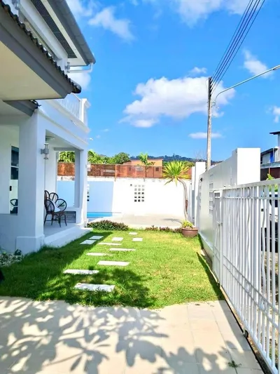 Renovated Corner Pool Villa for Rent – Land & House Park, Chalong Near BCIS view 2