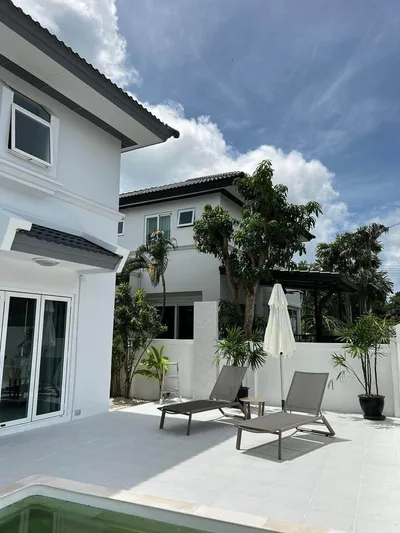 Renovated Corner Pool Villa for Rent – Land & House Park, Chalong Near BCIS view 22
